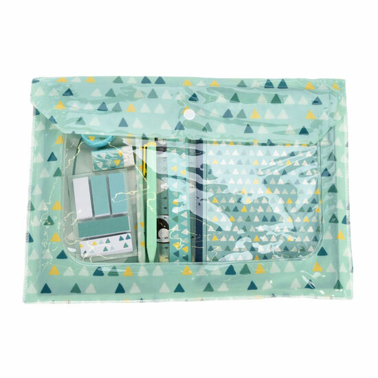 Schrijfwarenset Dino in Etui, 9dlg.