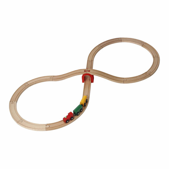 Houten Trein Set 20-delig