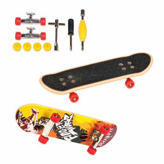 Skate Vinger Skateboard met Extra Wielen