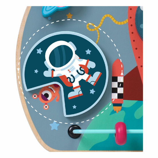 Classic World Houten Activiteitenbord Raket