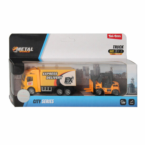 MetalWorld Frictie Werkvoertuig - 2dlg.