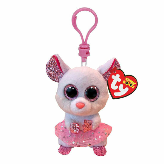 Ty Beanie Boo's Clip Nina Mouse - 7cm