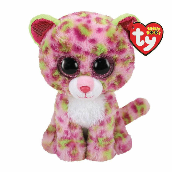 Ty Beanie Boo&#039;s Lainey Leopard, 15cm