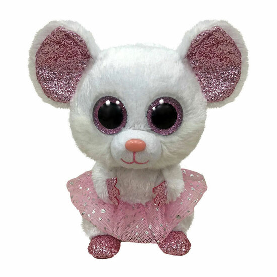 Ty Beanie Boo&#039;s Nina Mouse, 15cm