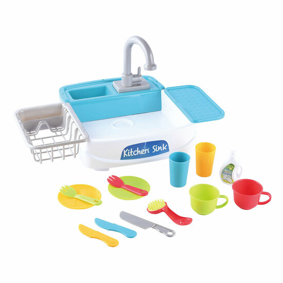 Playgo Afwas Speelkeuken Speelset - 18dlg.
