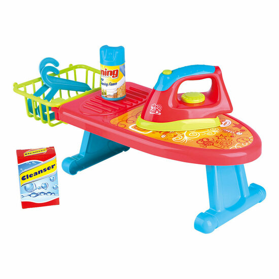 Playgo Strijkijzer met Strijkplank Speelset - 9dlg.