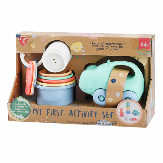 Playgo Mijn Eerste Baby Activiteiten Speelset - 8dlg.