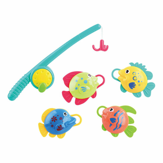 Playgo Hengelspel Vang de Vissen, 5dlg.