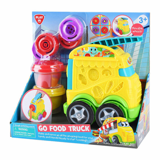 Playgo Foodtruck Kleiset - 2 Kleipotjes