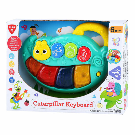 Playgo Baby Keyboard Rups