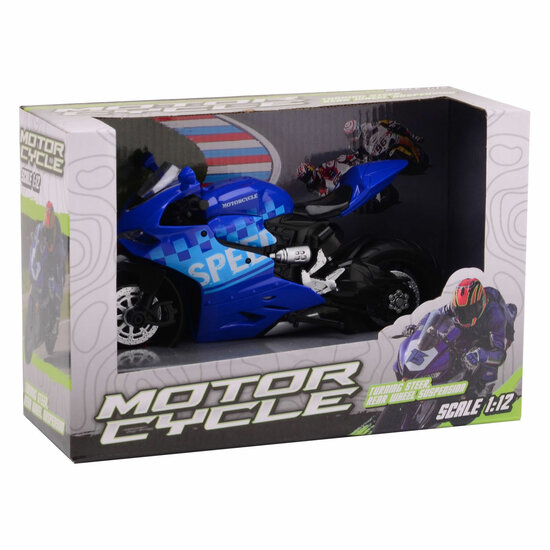Race Motorfiets in doos 3 assorti