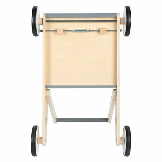 Small Foot - Houten Loopwagen Grijs