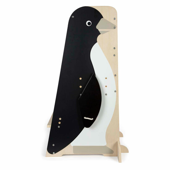 Small Foot - Houten Leertoren Penguin Wild Life, 92cm