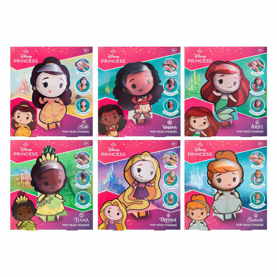 Vouw je eigen Disney Princess 3D Figuur Karton