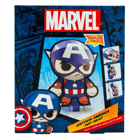 Vouw je eigen Marvel 3D Figuur Karton