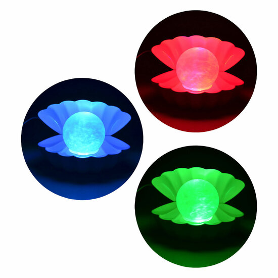 Parel Nachtlamp Roze met USB Aansluiting