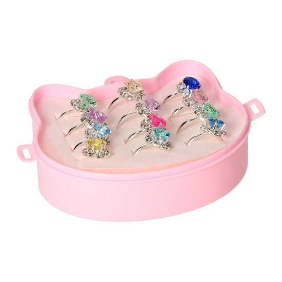 Ringenset in Doosje, 12dlg.