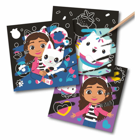 Scratch Kaarten Gabby&#039;s Poppenhuis Set, 7dlg.