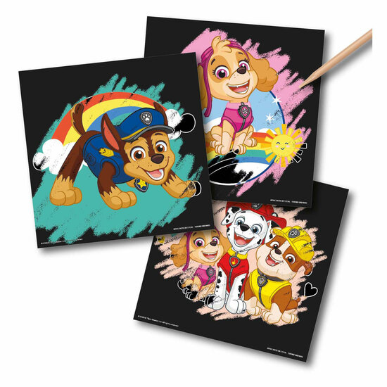 Scratch Kaarten PAW Patrol Set, 7dlg.
