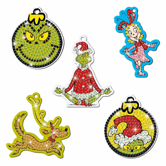 Diamond Painting Kersthangers Maken The Grinch