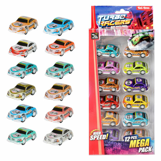 Turbo Racers Pull Back Raceauto&#039;s, 12st.