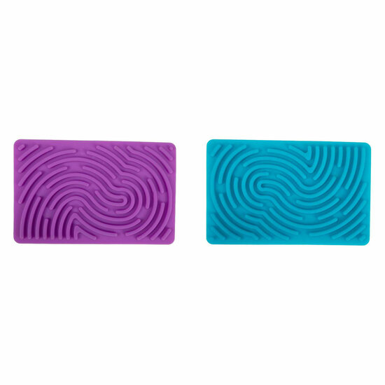 Curly Board Figurenplaat Rechthoek met Slierten, 13dlg.