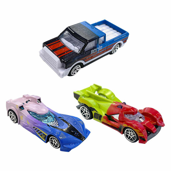 Auto Wasserette met Kleurveranderende Auto