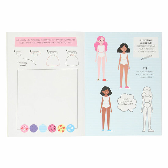 Mijn Sticker- en Activiteitenboek I Love Mode