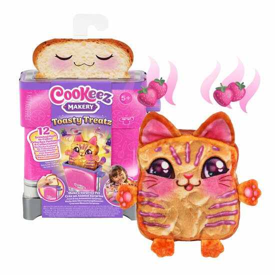 Cookeez Makery Toasty Treatz - Maak een Verrassings Pluchen Dier