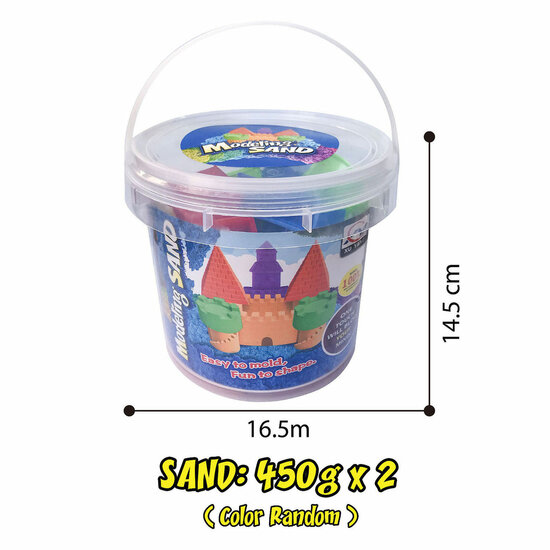 Modelling Zand in Opbergbox, 2 x 450 gram