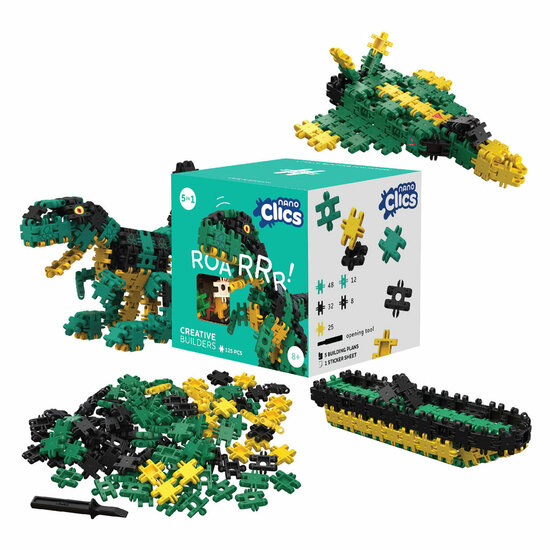 Nano Clics - Creative Builders, 125dlg.