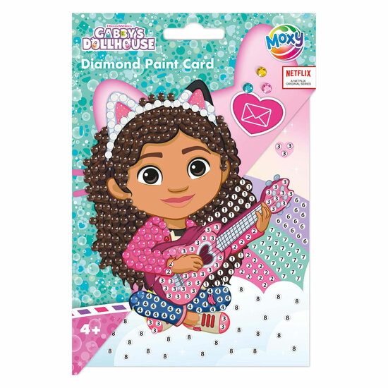 Diamond Painting Kaarten &amp; Enveloppen Gabby&#039;s Poppenhuis