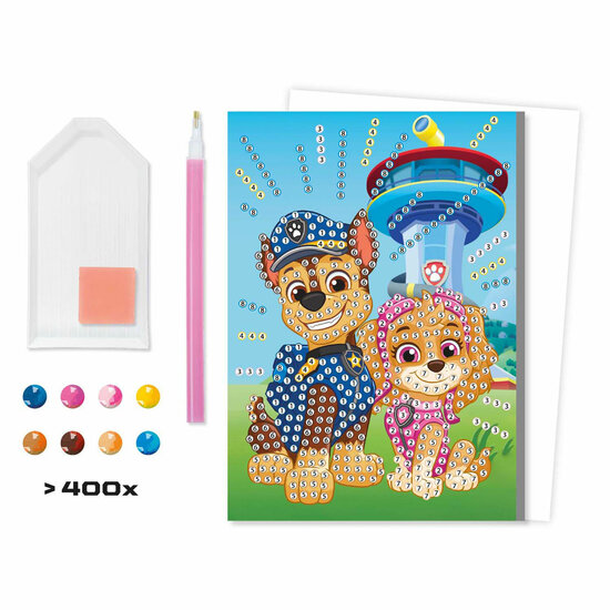 Diamond Painting Kaarten &amp; Enveloppen PAW Patrol