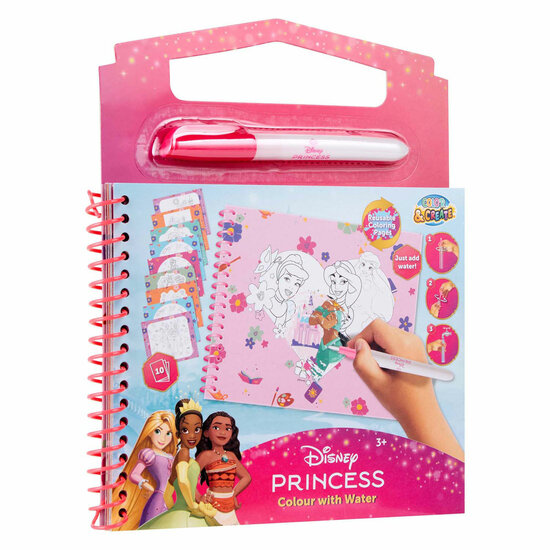 Disney Princess Waterkleurboek