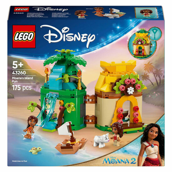 LEGO Disney Prinses 43260 Vaiana&#039;s Speeleiland
