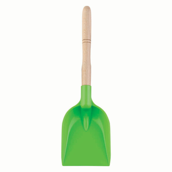 Schep met Houten Steel Kleur, 34cm