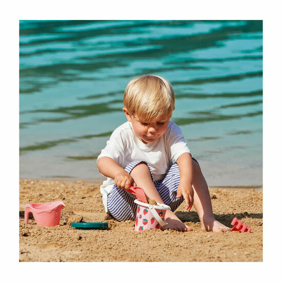 Ecoiffier Strandset Aardbei - 4dlg.