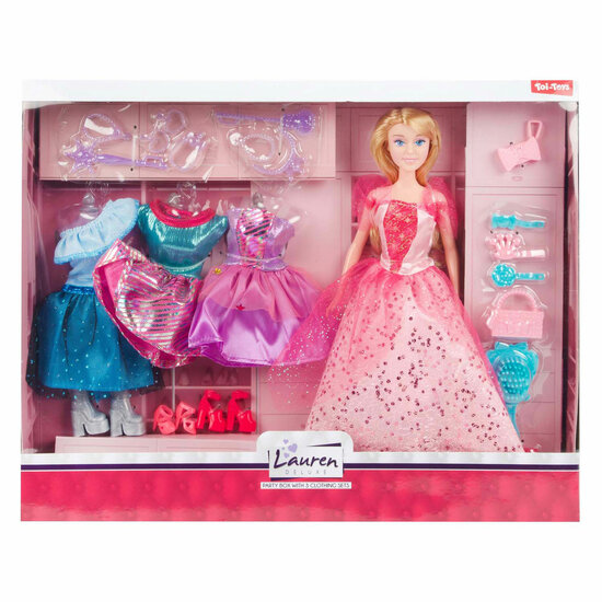 Lauren Modepop Feest met 3 Kledingsets en Accessoires