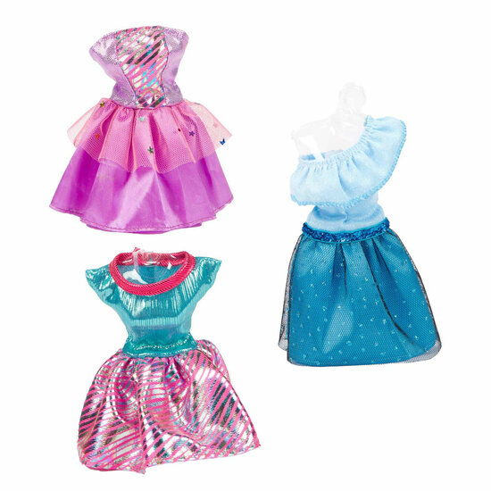 Lauren Modepop Feest met 3 Kledingsets en Accessoires