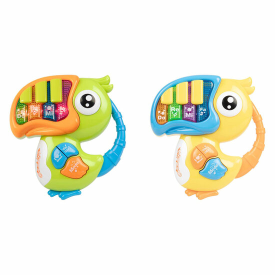 Little Stars Baby Piano met Muziek Toekan met Licht en Geluid