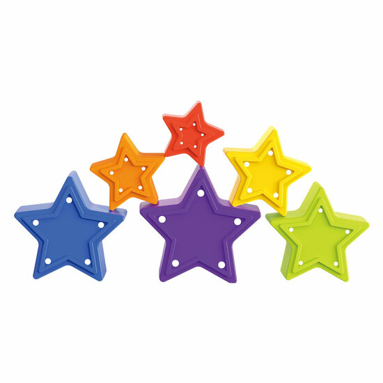 Little Stars Baby Stapeltoren Ster, 6dlg.