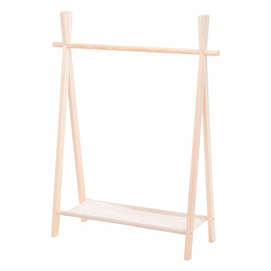 Houten Kledingrek voor Kinderen