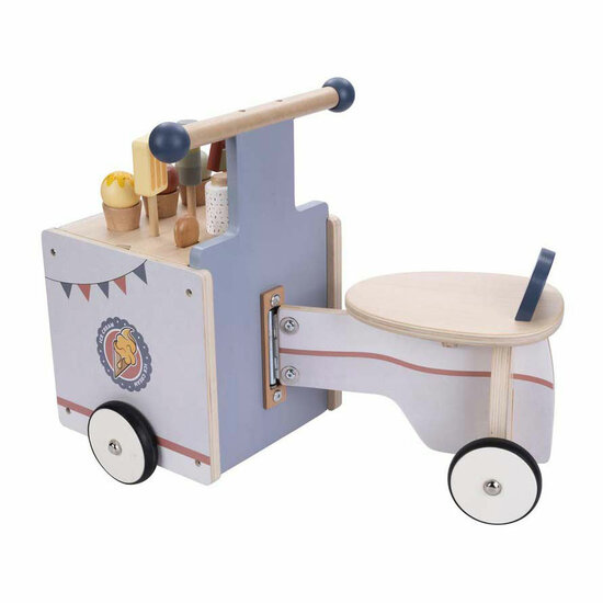 Houten Loopfiets Ijskar Jack &amp; Jacky