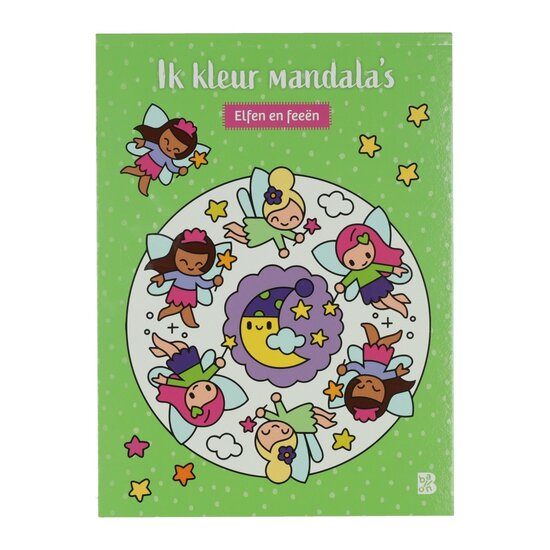 Mandala&#039;s Kleuren Elfen en Feeen Kleurboek