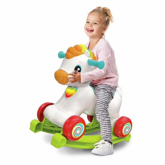 Clementoni Baby - Rocky Het Hobbelpaardje 3in1
