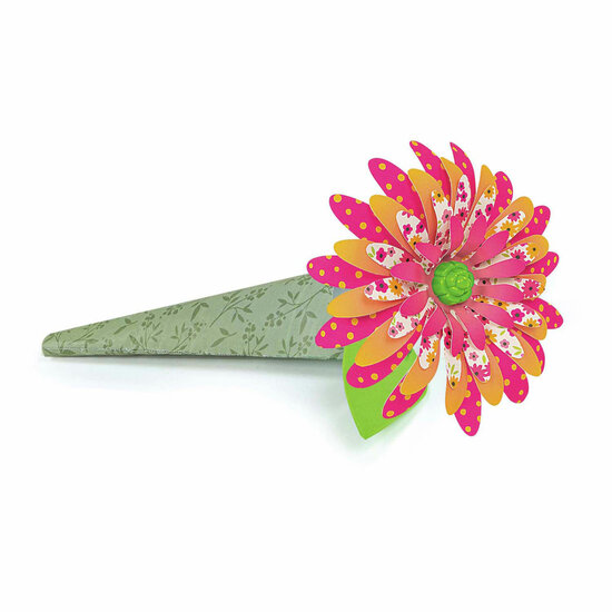 Clementoni Idea Geurbloemen Maken Knutselset, 8 Bloemen