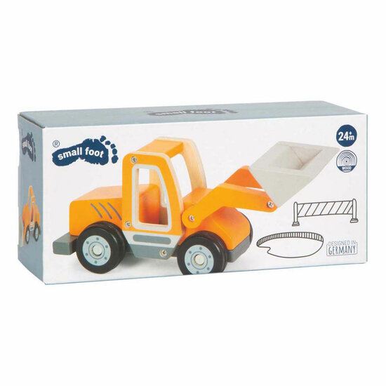 Small Foot - Houten Wiellader met Shovel