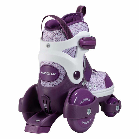 HUDORA Rolschaatsen My First Quad Paars, Maat 30-33