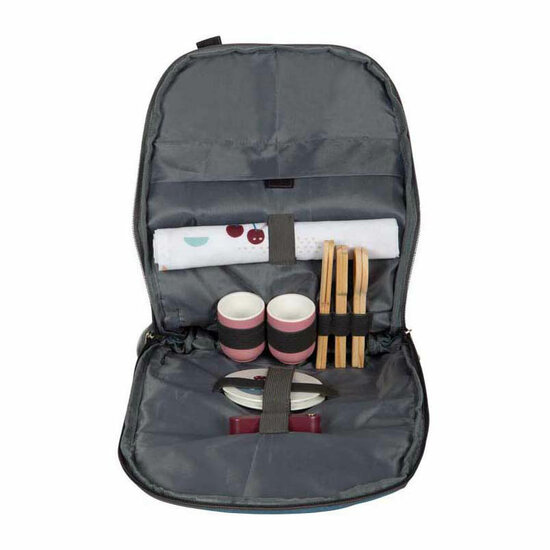 Small Foot - Rugzak met Houten Picknick Tasty Speelset, 14dlg.
