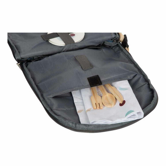 Small Foot - Rugzak met Houten Picknick Tasty Speelset, 14dlg.